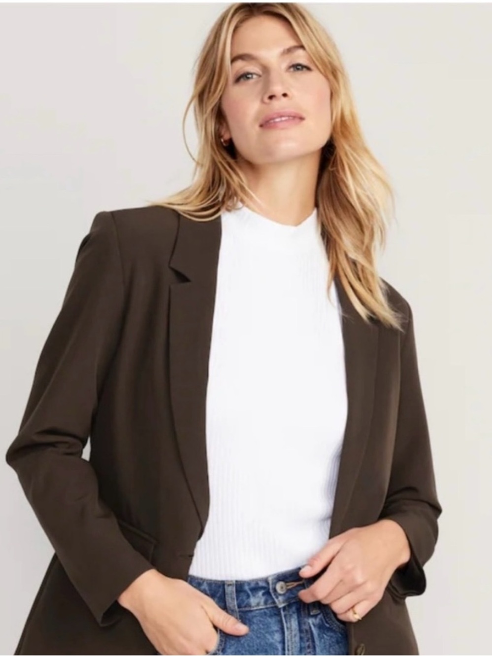 Old Navy Dark Brown Women's Blazer